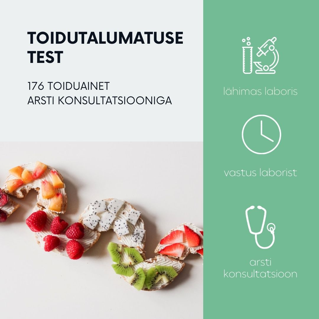 Toidutalumatuse test arsti konsultatsiooniga